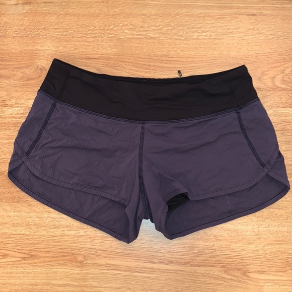 lululemon athletica Pants - COPY - Lululemon Speed Up shorts 2.5”, navy/black, size 4